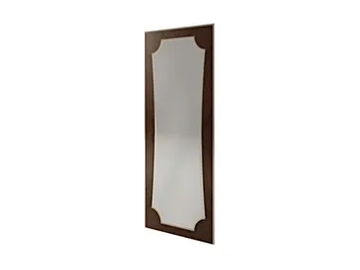 7135 - Rectangular framed mirror by Carpanese Home - view 2
